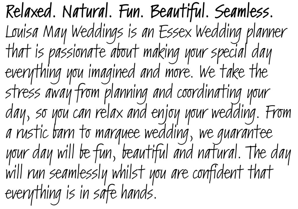 Louisa May Weddings