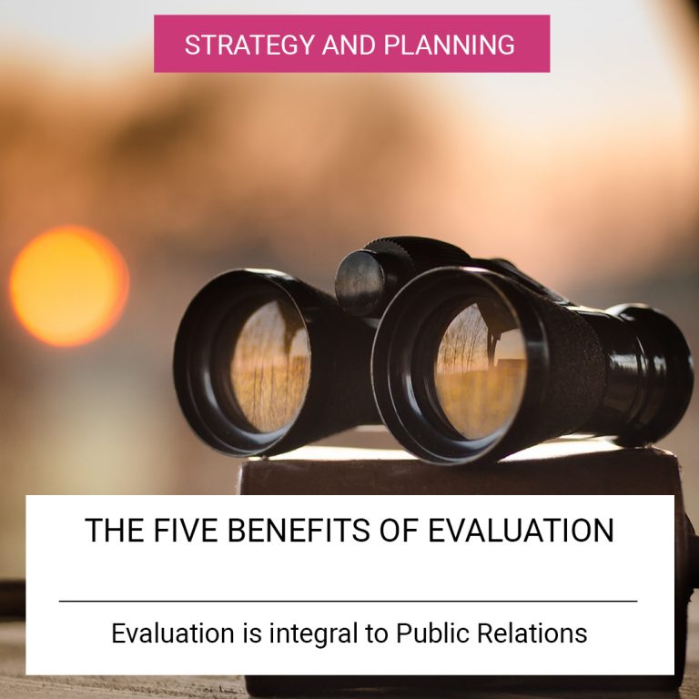 The five benefits of evaluation